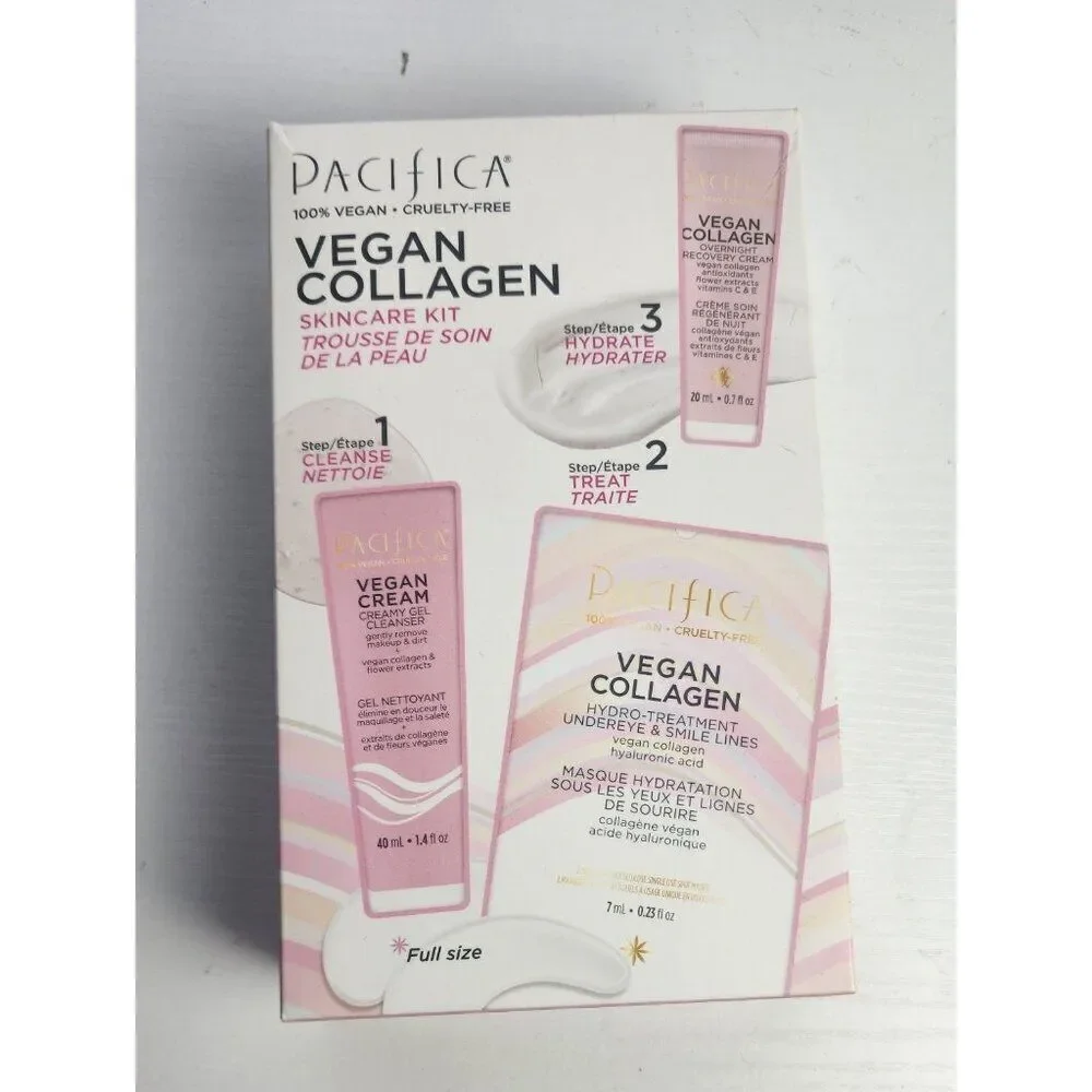 NEW Pacifica Vegan Collagen Skincare Kit